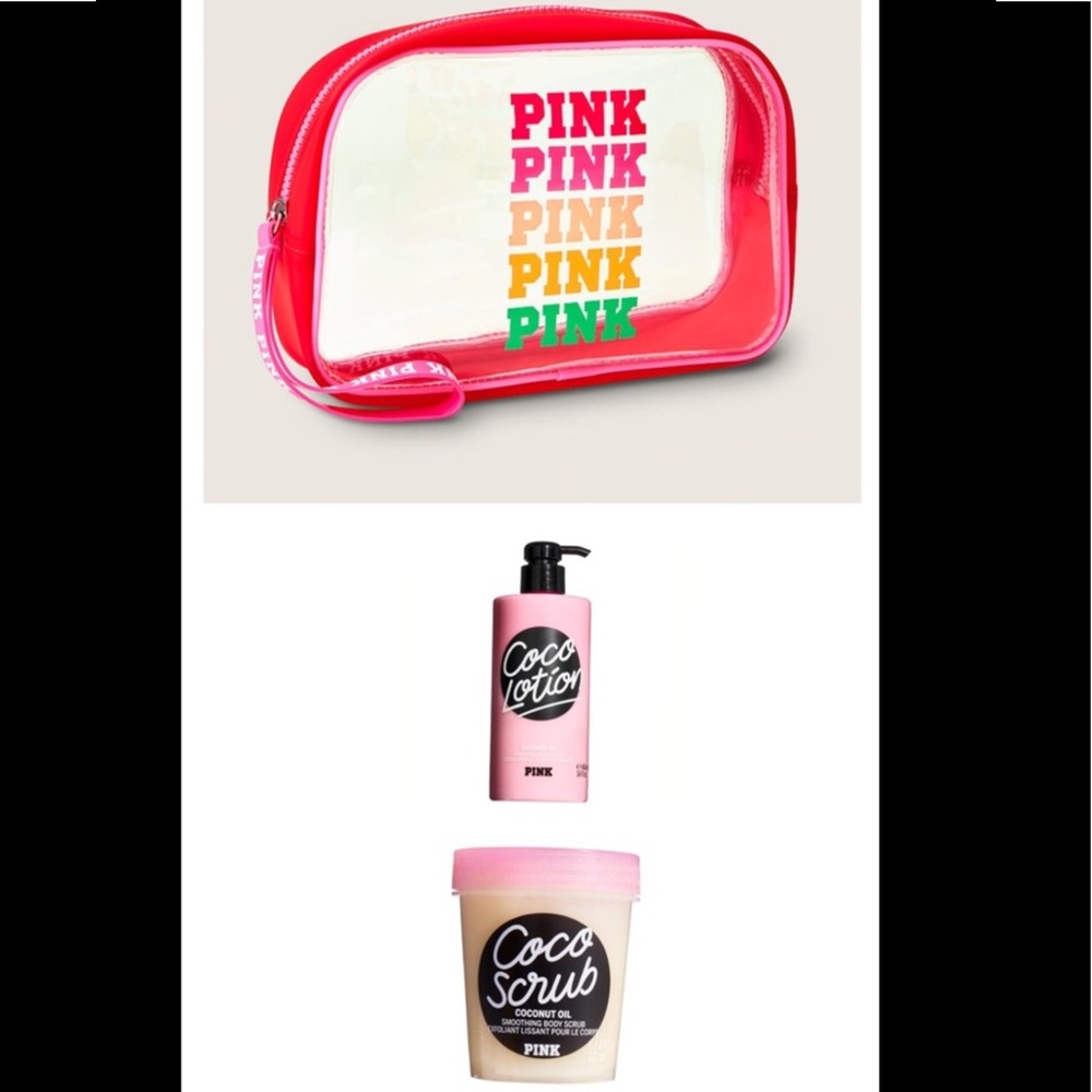 Pink Victoria’s Secret Coco Lotion Beauty Bundle NWT